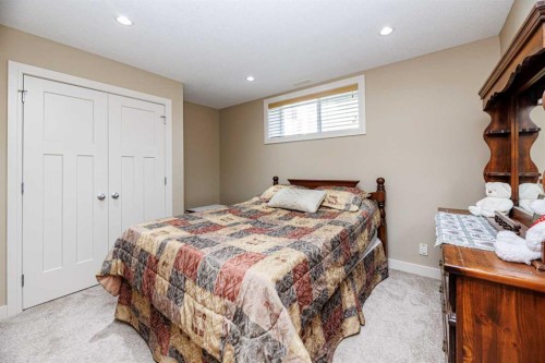 12 Edina Close, Lacombe, AB - Indoor Photo Showing Bedroom