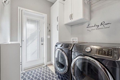 206 Truant Crescent, Red Deer, AB - Indoor Photo Showing Laundry Room