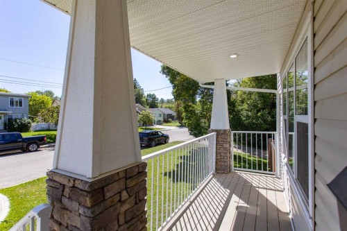 5324 44 Avenue, Red Deer, AB - Outdoor With Deck Patio Veranda With Exterior