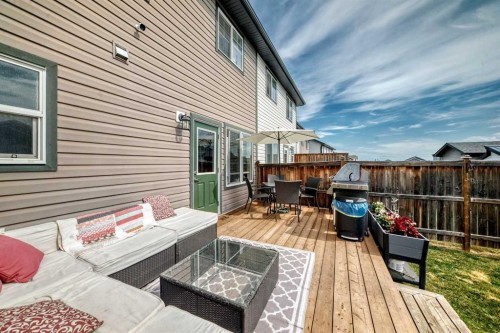 31 Crestview Boulevard, Sylvan Lake, AB - Outdoor With Deck Patio Veranda With Exterior