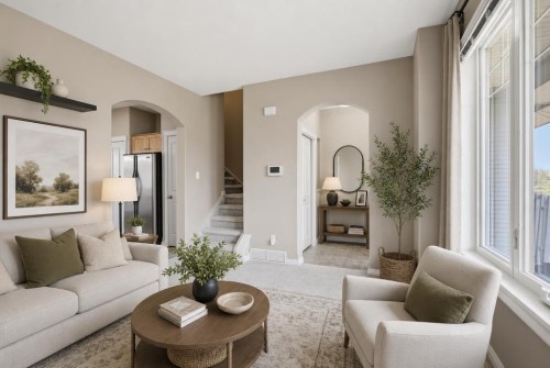 34 Kanten Close, Red Deer, AB - Indoor Photo Showing Living Room