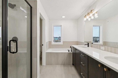 139 Fireside Close, Cochrane, AB - Indoor Photo Showing Bathroom