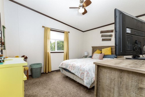 4705 45 Avenue, Alix, AB - Indoor Photo Showing Bedroom