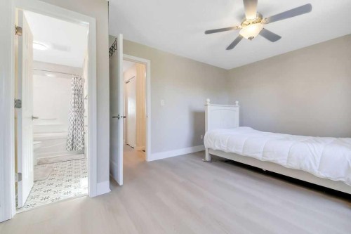 57 Newton Drive, Penhold, AB - Indoor Photo Showing Bedroom