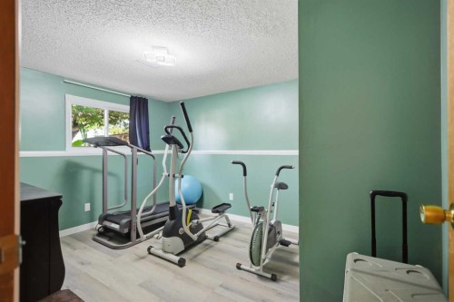 7 Halman Crescent, Red Deer, AB - Indoor Photo Showing Gym Room