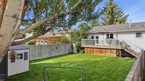 7 Halman Crescent, Red Deer, AB - Outdoor With Deck Patio Veranda