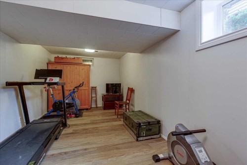 109 Selkirk Boulevard, Red Deer, AB - Indoor Photo Showing Gym Room