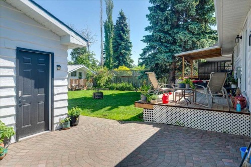 109 Selkirk Boulevard, Red Deer, AB - Outdoor With Deck Patio Veranda With Exterior
