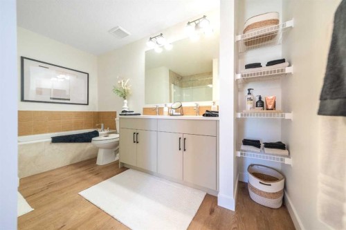 52 Southborough Common, Cochrane, AB - Indoor Photo Showing Bathroom