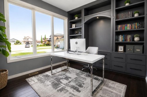 69 Vintage Close, Blackfalds, AB - Indoor Photo Showing Office