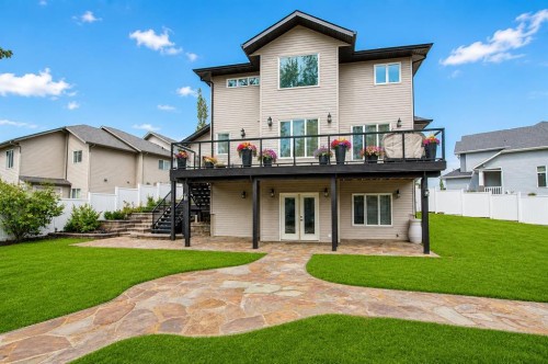 69 Vintage Close, Blackfalds, AB - Outdoor With Deck Patio Veranda