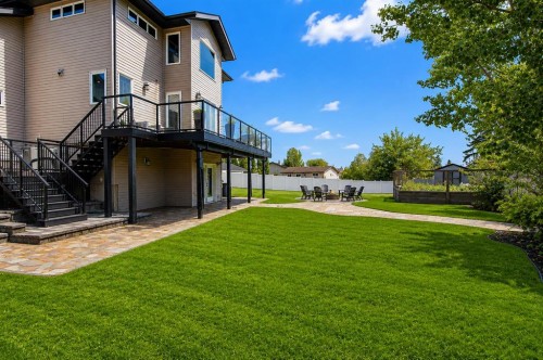 69 Vintage Close, Blackfalds, AB - Outdoor With Deck Patio Veranda