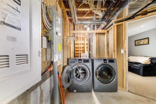 1006-30 Carleton Avenue, Red Deer, AB - Indoor Photo Showing Laundry Room