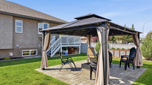 16 Filbert Close, Sylvan Lake, AB - Outdoor With Deck Patio Veranda With Exterior