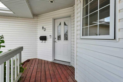 83 Lawrence Crescent, Red Deer, AB - Outdoor With Deck Patio Veranda With Exterior