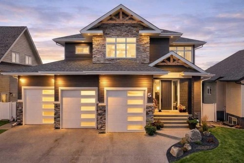 5 Leonard Close, Sylvan Lake, AB - Outdoor With Facade