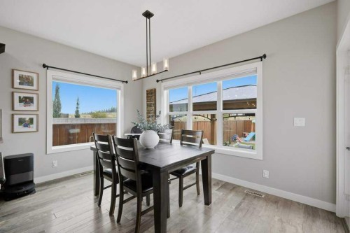 3 Craig Road, Sylvan Lake, AB - Indoor Photo Showing Dining Room