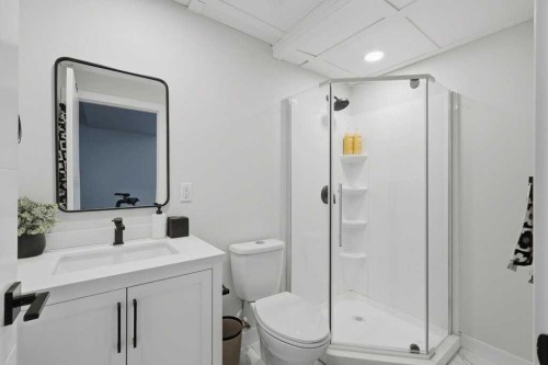 3 Craig Road, Sylvan Lake, AB - Indoor Photo Showing Bathroom