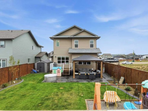 3 Craig Road, Sylvan Lake, AB - Outdoor With Deck Patio Veranda With Backyard