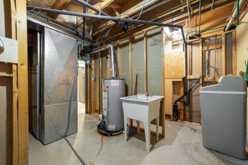 5413 48 Avenue West, Forestburg, AB - Indoor Photo Showing Basement