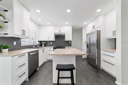5413 48 Avenue West, Forestburg, AB - Indoor Photo Showing Kitchen With Upgraded Kitchen