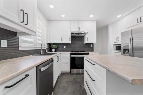 5413 48 Avenue West, Forestburg, AB - Indoor Photo Showing Kitchen With Upgraded Kitchen