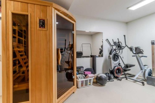 2206 25 Avenue, Delburne, AB - Indoor Photo Showing Gym Room