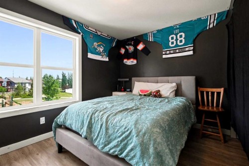 16 Viscount Drive, Red Deer, AB - Indoor Photo Showing Bedroom
