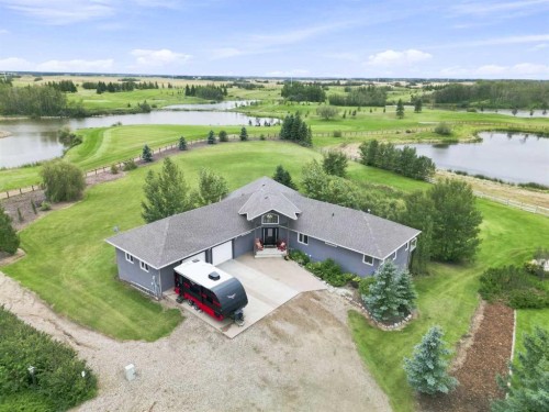 2 Pheasantback Close, Stettler, AB - Outdoor With Body Of Water With View