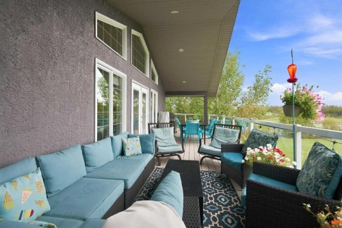 2 Pheasantback Close, Stettler, AB - Outdoor With Deck Patio Veranda With Exterior