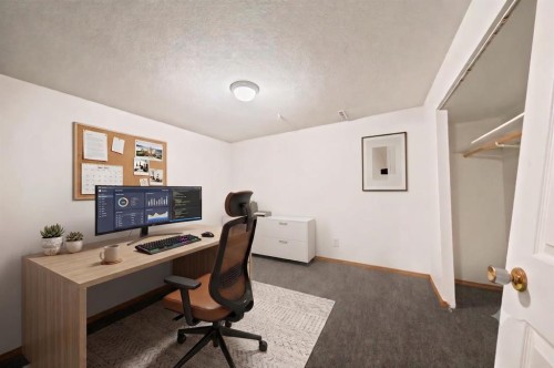 4233 33 Street, Red Deer, AB - Indoor Photo Showing Office