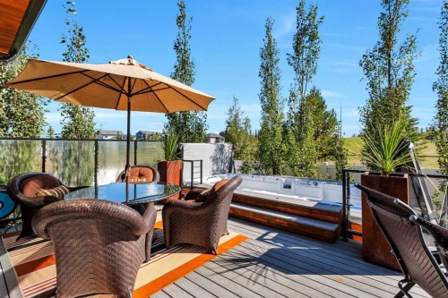 31 Leaside Crescent, Sylvan Lake, AB - Outdoor With Deck Patio Veranda
