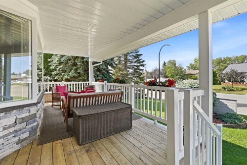 280 Barrett Drive, Red Deer, AB - Outdoor With Deck Patio Veranda With Exterior