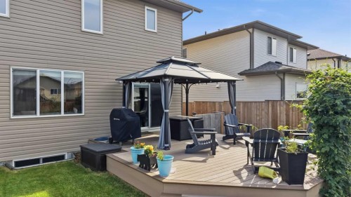 64 Tanner Street, Red Deer, AB - Outdoor With Deck Patio Veranda With Exterior