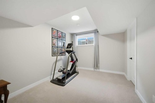 5 Tindale Place, Red Deer, AB - Indoor Photo Showing Gym Room