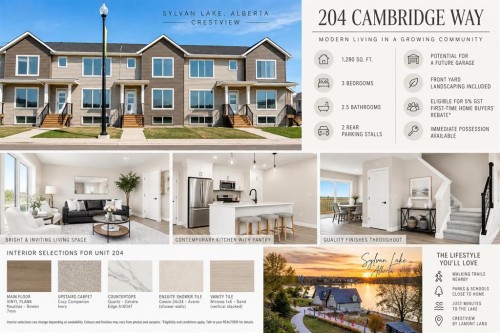 204 Cambridge Way, Sylvan Lake, AB 