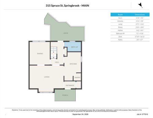 315 Spruce Street, Springbrook, AB 