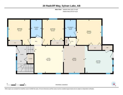 20 Radcliff Way, Sylvan Lake, AB 