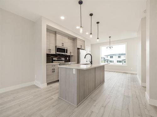 1111 Coalbrook Place West, Lethbridge, AB - Indoor Photo Showing Kitchen With Upgraded Kitchen