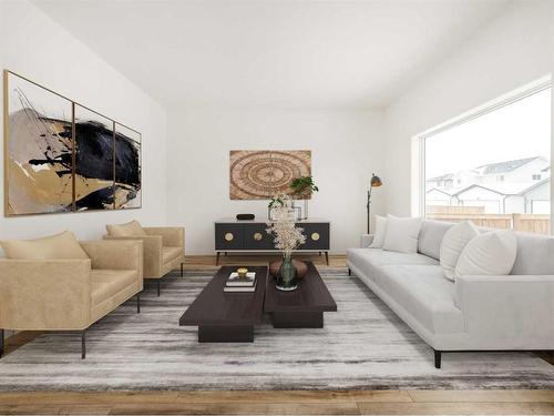 4330 28 Avenue South, Lethbridge, AB - Indoor Photo Showing Living Room