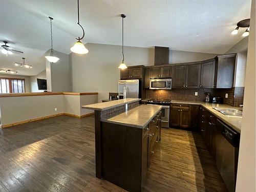 10 Ironstone Drive, Coleman, AB - Indoor Photo Showing Kitchen With Upgraded Kitchen
