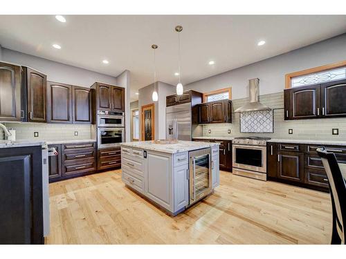 48 Villa Vega Acres, Rural Pincher Creek No. 9, M.D. Of, AB - Indoor Photo Showing Kitchen With Upgraded Kitchen