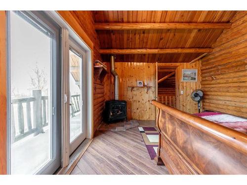 262072 Twp Road 91A, Fort Macleod, AB -  Photo Showing Other Room With Fireplace