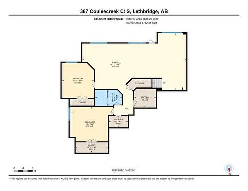 387 Couleecreek Court South, Lethbridge, AB - Outdoor