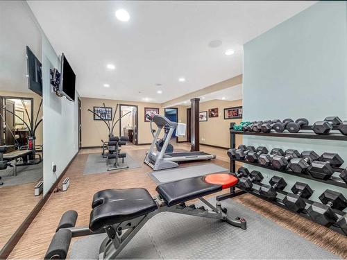 5818 46 Street, Taber, AB - Indoor Photo Showing Gym Room