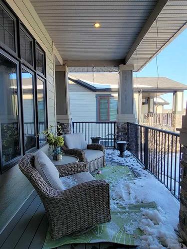 3204 23 Street, Coaldale, AB - Outdoor With Deck Patio Veranda With Exterior