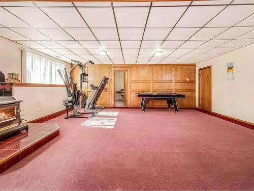 3914 53 Street, Taber, AB - Indoor Photo Showing Gym Room
