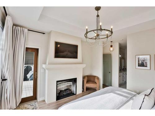 9 Greenview Place, Foremost, AB - Indoor With Fireplace