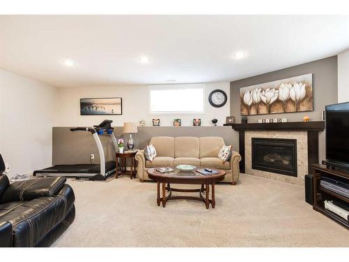 146 Riverland Close West, Lethbridge, AB - Indoor With Fireplace