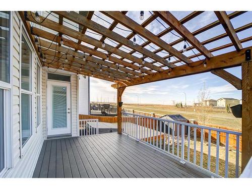 373 Rivergrove Chase West, Lethbridge, AB - Outdoor With Deck Patio Veranda With Exterior